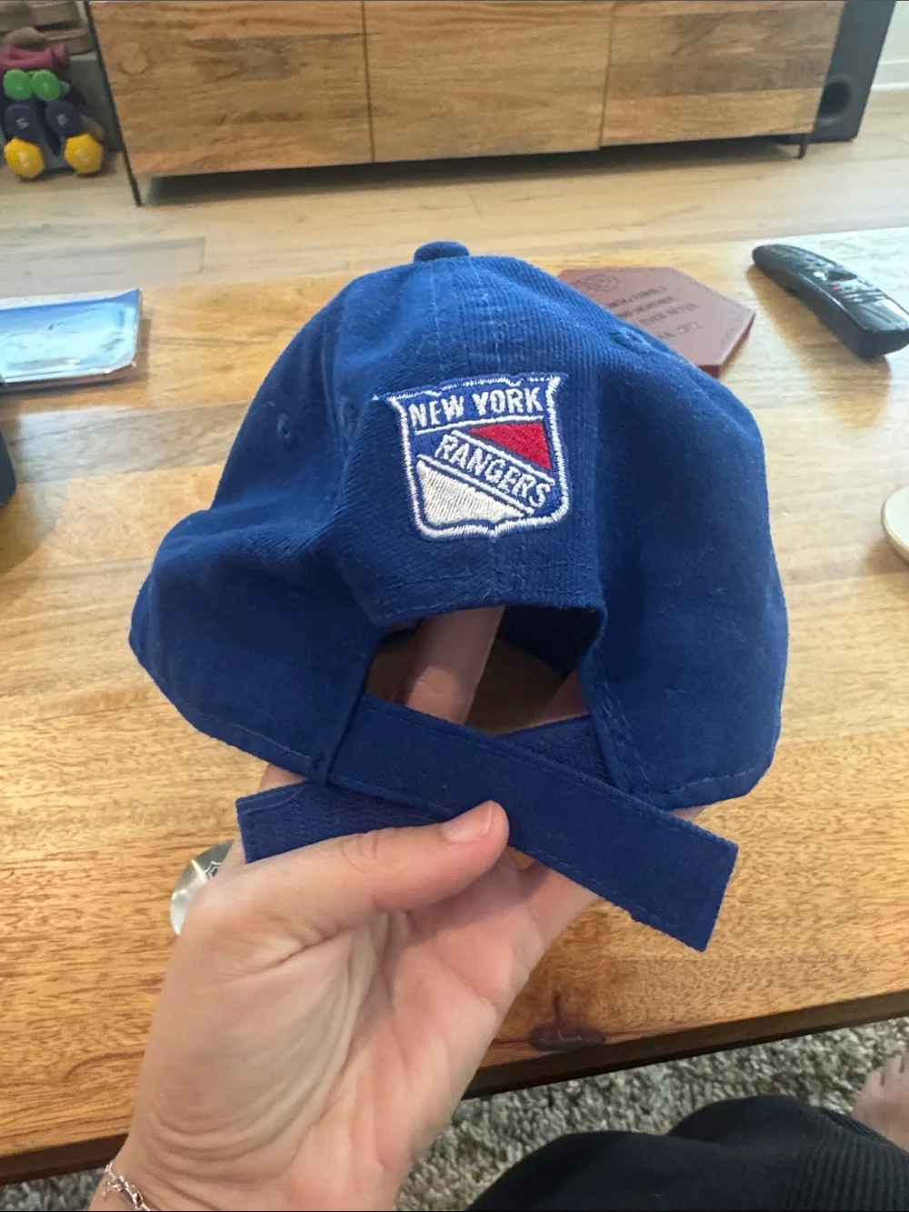 New York Rangers Youth MLB hat New era hockey 2015 playoffs